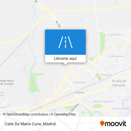 Mapa Calle De Marie Curie