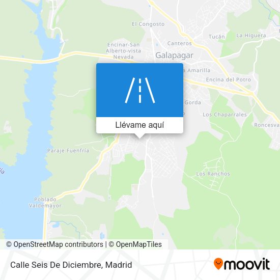 Mapa Calle Seis De Diciembre