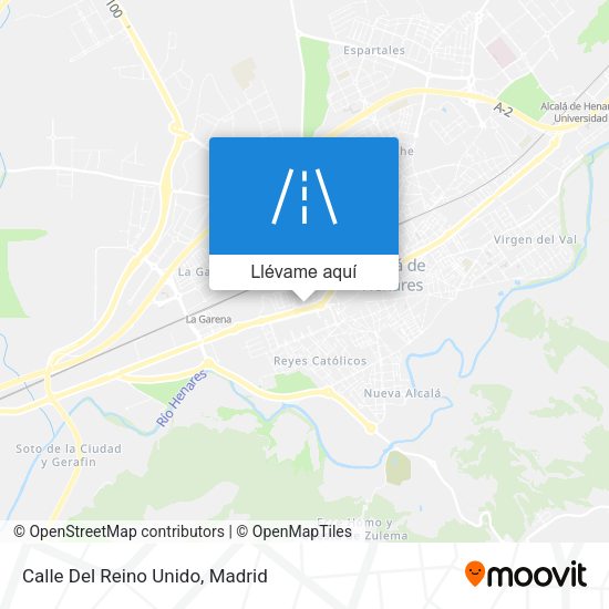 Mapa Calle Del Reino Unido