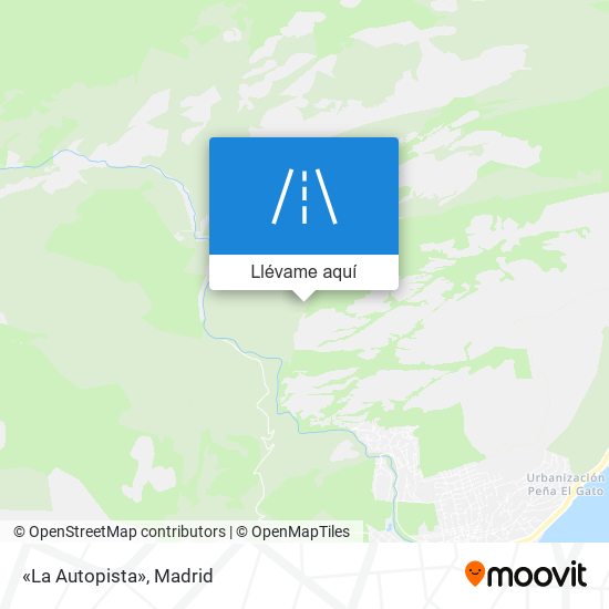 Mapa «La Autopista»