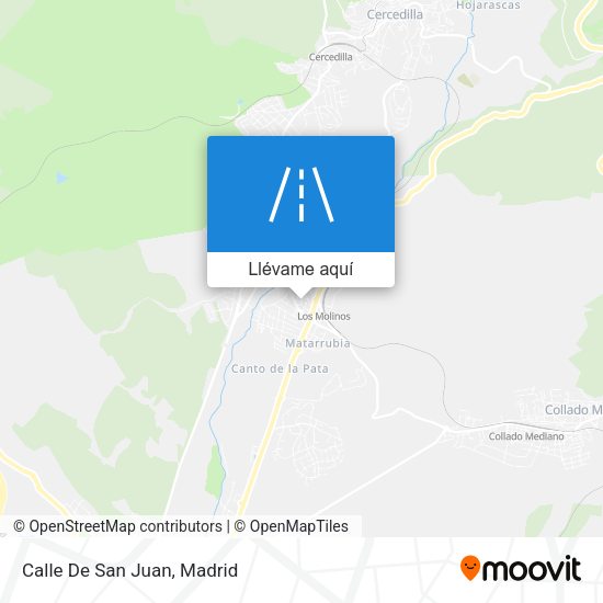 Mapa Calle De San Juan