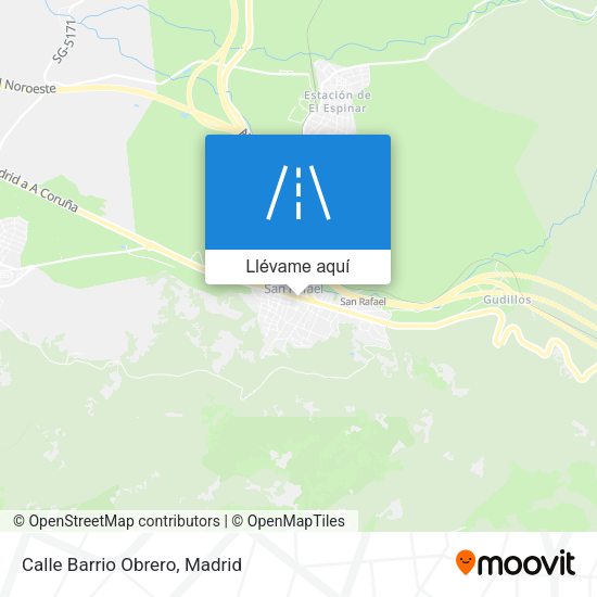 Mapa Calle Barrio Obrero