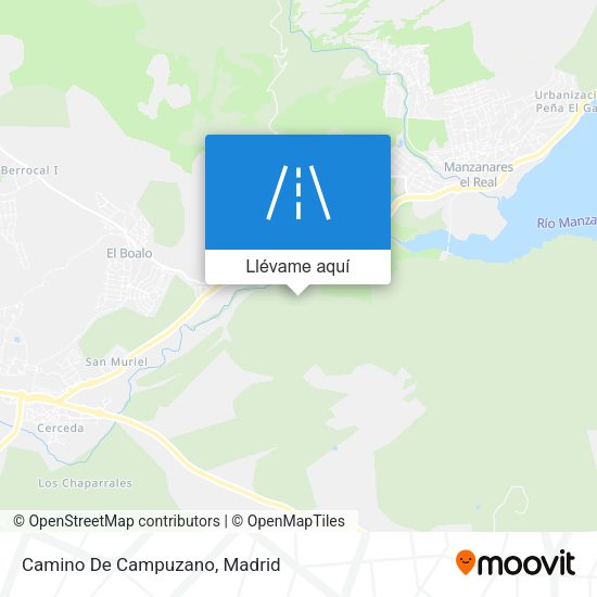 Mapa Camino De Campuzano