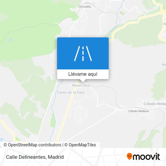 Mapa Calle Delineantes