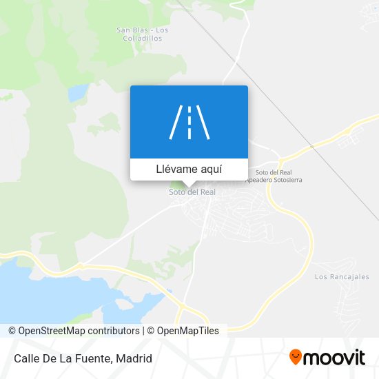 Mapa Calle De La Fuente