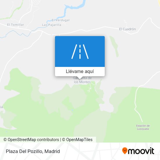 Mapa Plaza Del Pozillo
