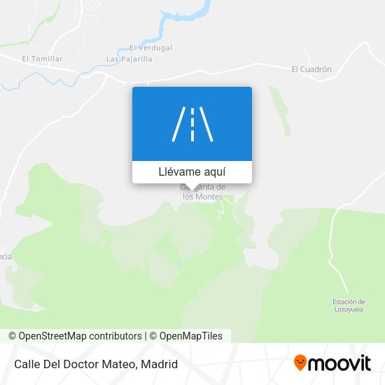 Mapa Calle Del Doctor Mateo