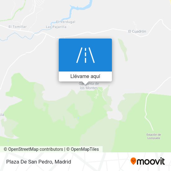 Mapa Plaza De San Pedro