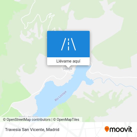 Mapa Travesía San Vicente