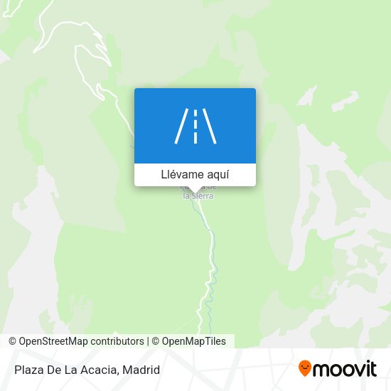 Mapa Plaza De La Acacia