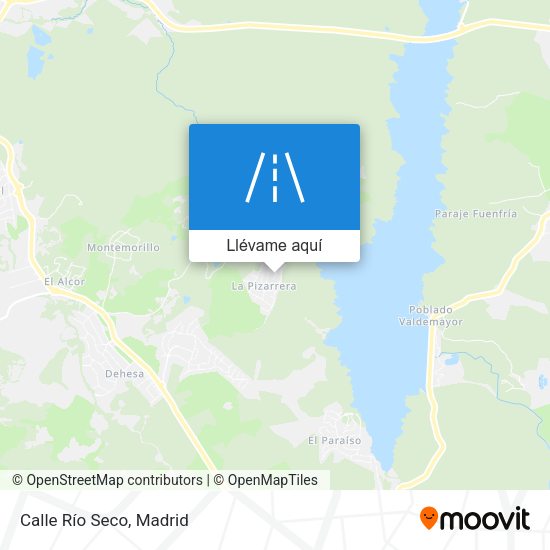 Mapa Calle Río Seco