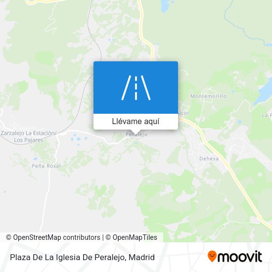 Mapa Plaza De La Iglesia De Peralejo