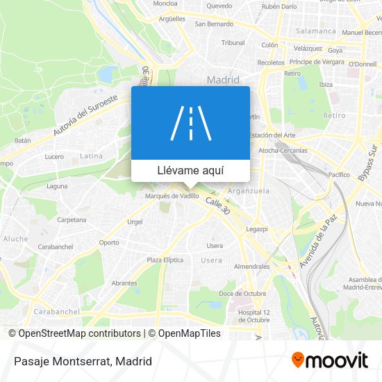 Mapa Pasaje Montserrat