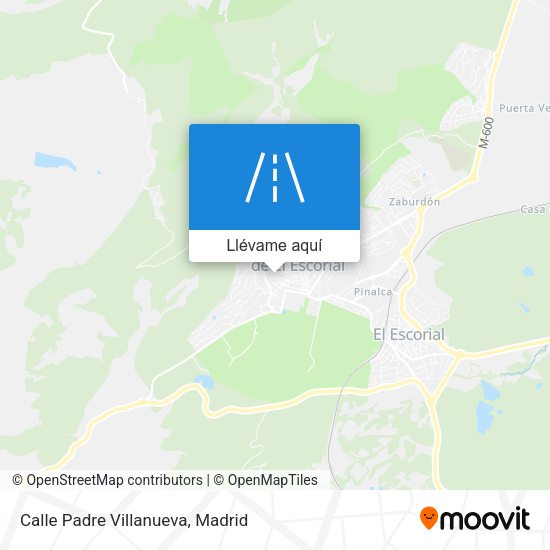 Mapa Calle Padre Villanueva