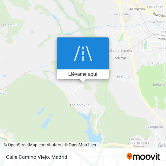 Mapa Calle Camino Viejo