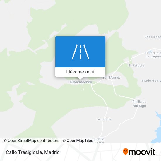 Mapa Calle Trasiglesia