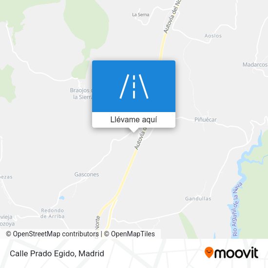 Mapa Calle Prado Egido