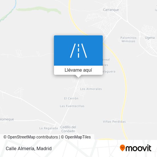 Mapa Calle Almería