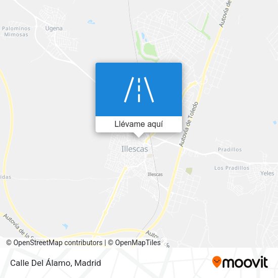 Mapa Calle Del Álamo