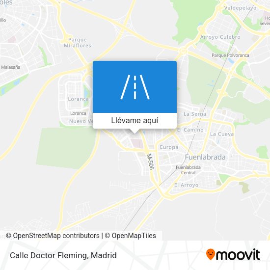Mapa Calle Doctor Fleming