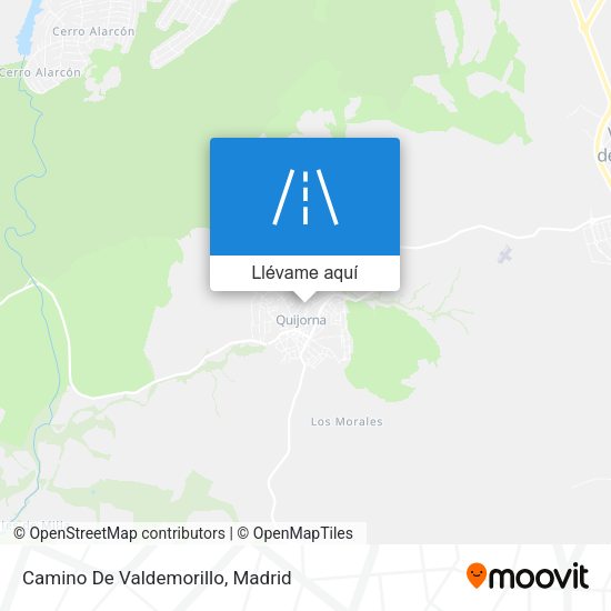 Mapa Camino De Valdemorillo