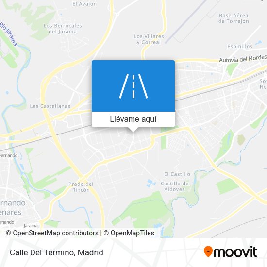 Mapa Calle Del Término