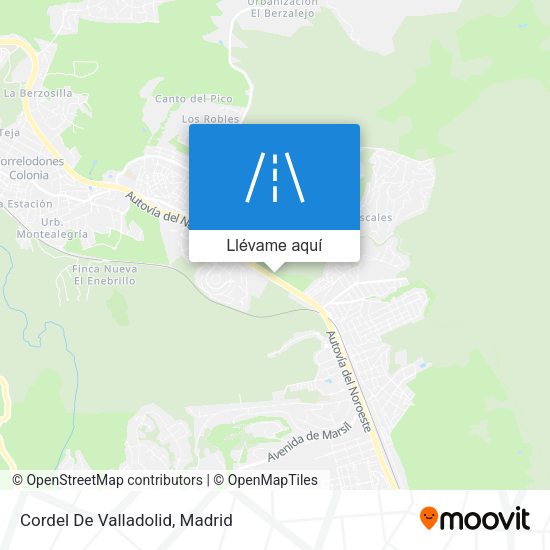 Mapa Cordel De Valladolid