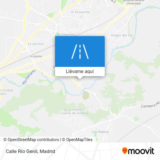 Mapa Calle Río Genil