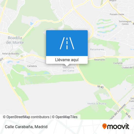 Mapa Calle Carabaña