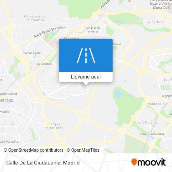 Mapa Calle De La Ciudadania