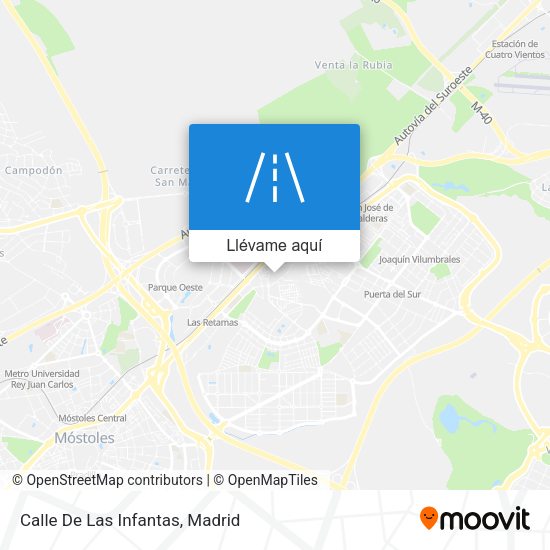 Mapa Calle De Las Infantas