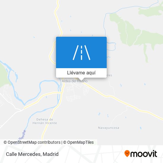 Mapa Calle Mercedes