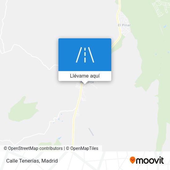 Mapa Calle Tenerías