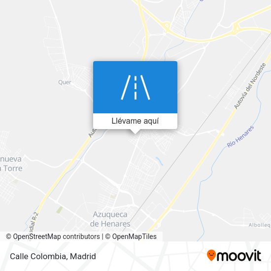 Mapa Calle Colombia