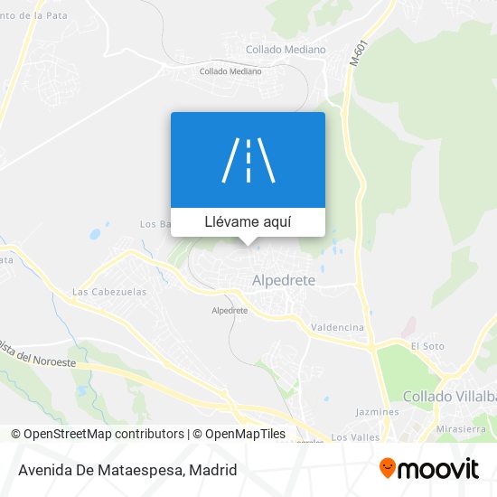 Mapa Avenida De Mataespesa