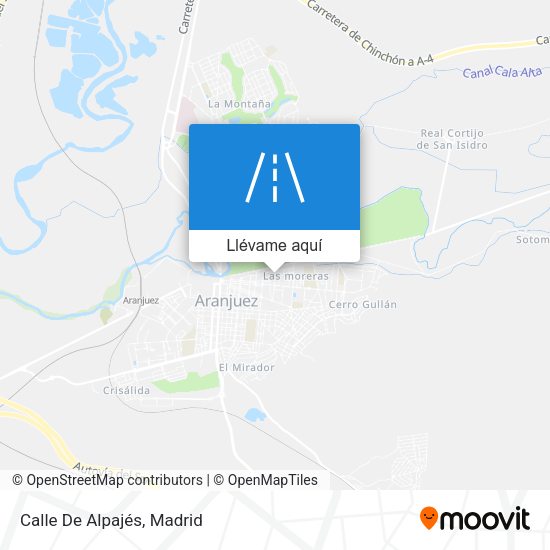 Mapa Calle De Alpajés