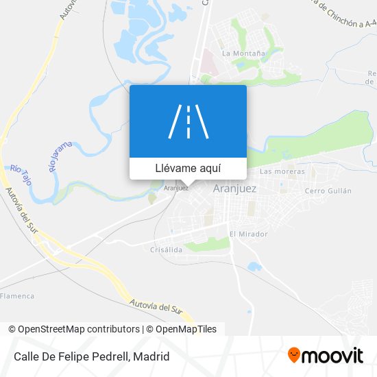 Mapa Calle De Felipe Pedrell
