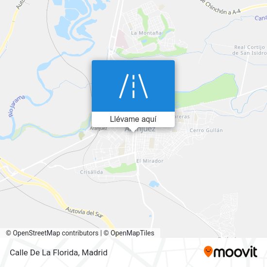 Mapa Calle De La Florida