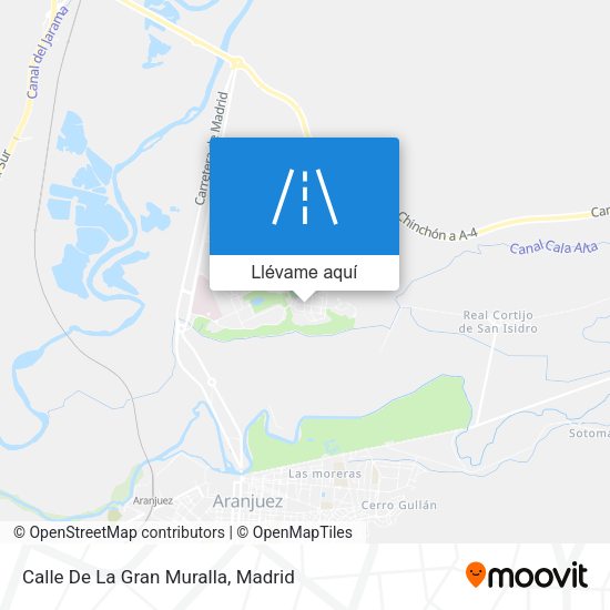 Mapa Calle De La Gran Muralla