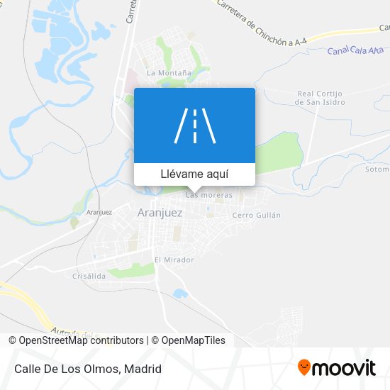 Mapa Calle De Los Olmos