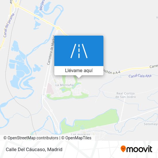 Mapa Calle Del Cáucaso