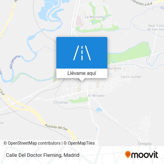 Mapa Calle Del Doctor Fleming