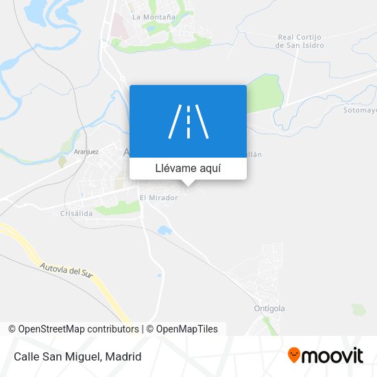 Mapa Calle San Miguel