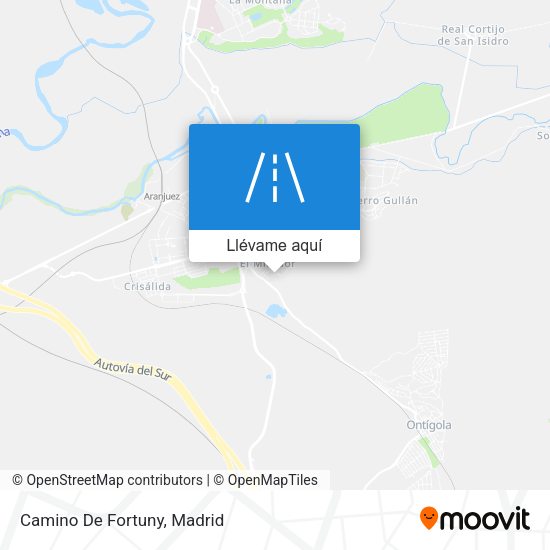Mapa Camino De Fortuny
