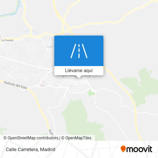 Mapa Calle Carretera