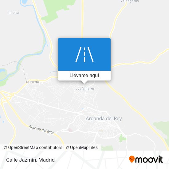 Mapa Calle Jazmín