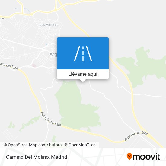 Mapa Camino Del Molino