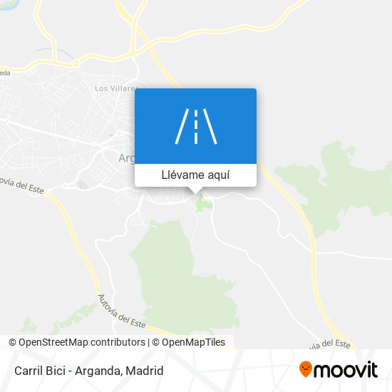 Mapa Carril Bici - Arganda