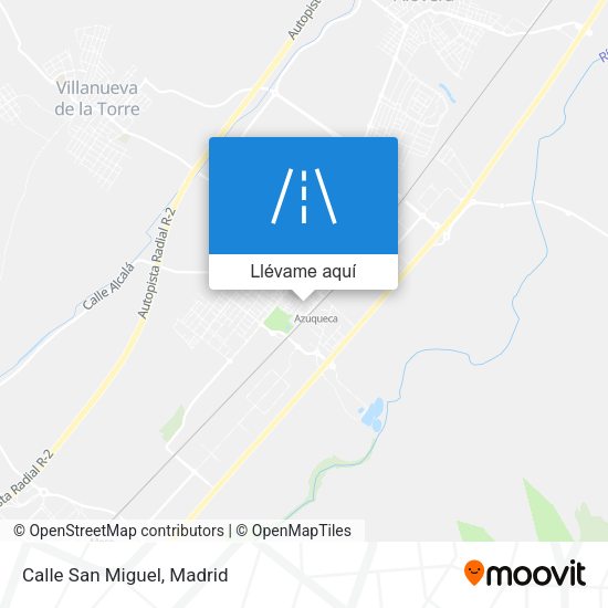 Mapa Calle San Miguel