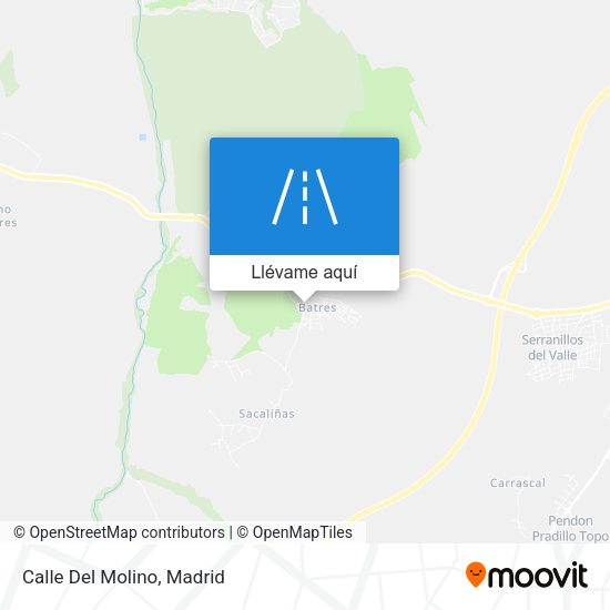 Mapa Calle Del Molino